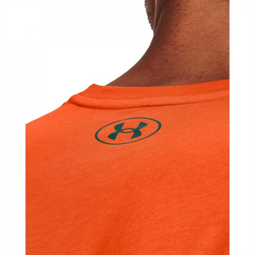 Under Armour Armour Ua Pjt Rock Training Ss T-Shirt Mens Orange