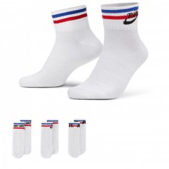 Nike Everyday Essential Ankle Socks 3 Pairs White