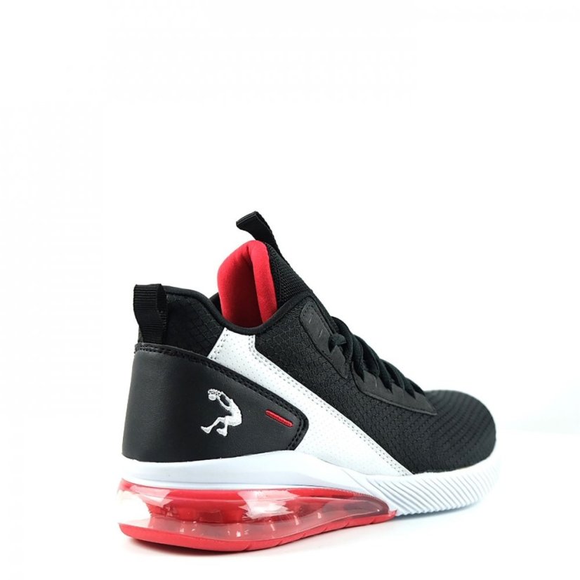 SHAQ Analog Junior Basketball Trainers Black/White/Red