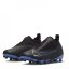 Nike Phantom Academy GX Junior Firm Ground Football Boots Black/Chrome