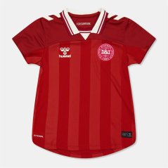 Hummel Denmark Home Shirt 2025 Juniors Red