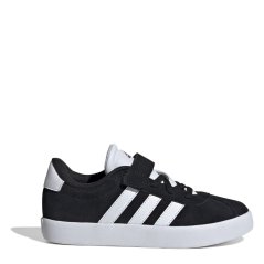 adidas Vl Court 3.0 Shoes Child Boys Black/White