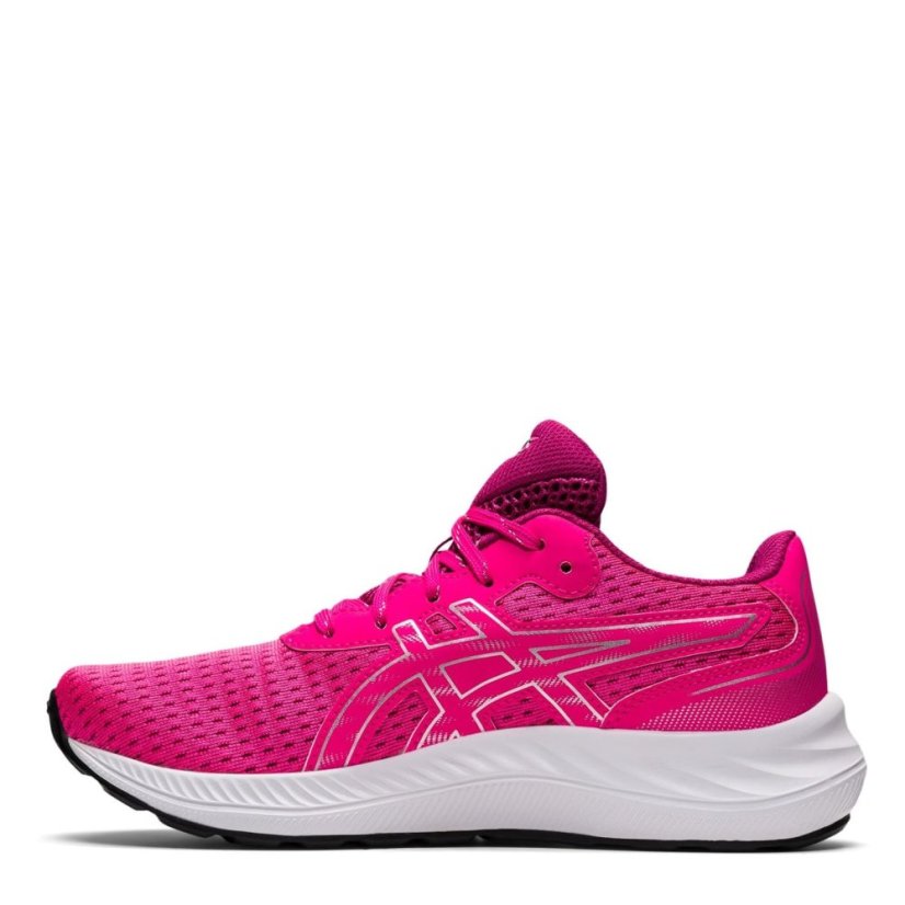 Asics GEL-Excite 9 Junior Running Shoes Pink/Silver