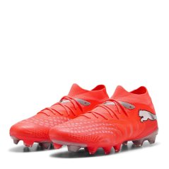 Puma Womens PUMA Future 9 Match Firm Ground Football Boots Red/Silver
