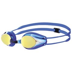 Arena Kids Racing Goggles Tracks Mirror Junior Blue Copper