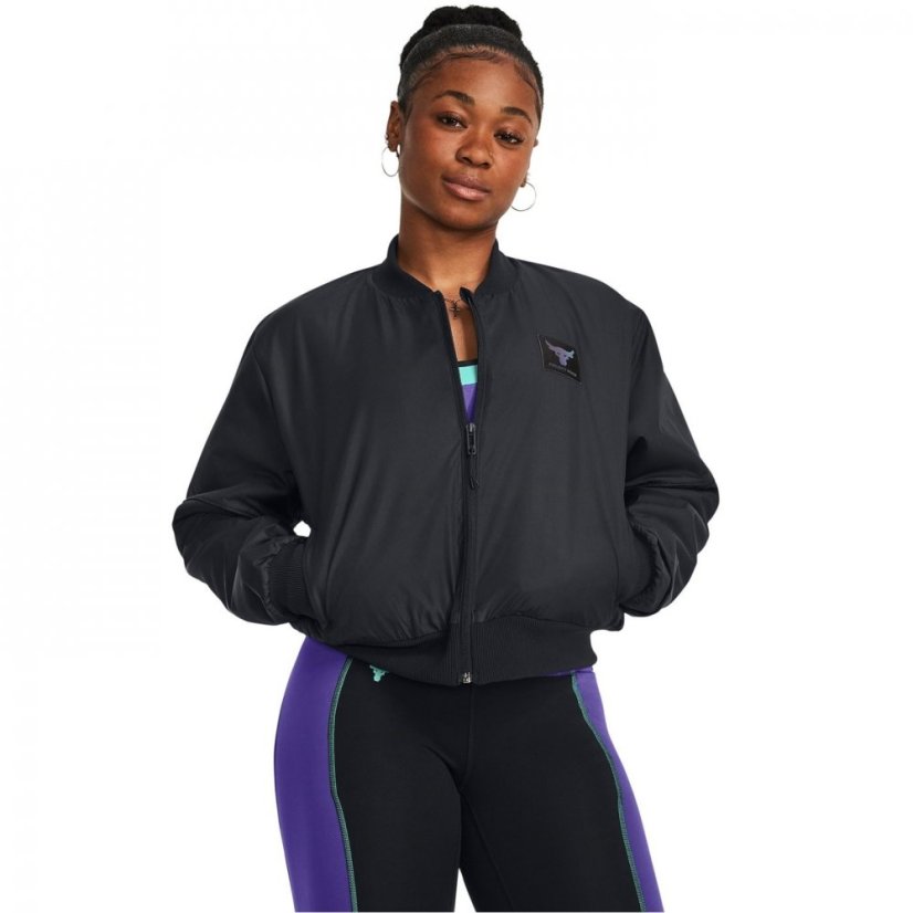 Under Armour Women's Moisture-Wicking Performance Training Jacket Black