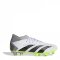 adidas Predator Accuracy.3 Soft Ground Football Boots Wht/Blk/Lemon
