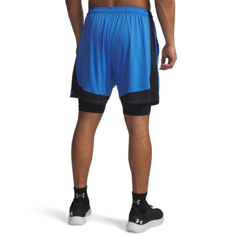 Under Armour Men's Tech Vent Performance Gym Shorts Blue Atlantis
