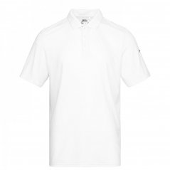 Slazenger Golf Solid pánske polo tričko White