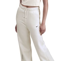 Nike Women's Classic+ Fleece Wide Leg Joggers Sail/Black