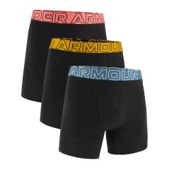 Under Armour Logo Boxers 3-Pack Mens Blu/Orange/Pink