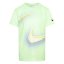 Nike Stacked Up Swoosh T-Shirt Green