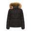 SoulCal Deluxe Winter Warmth Jacket for Ladies Black