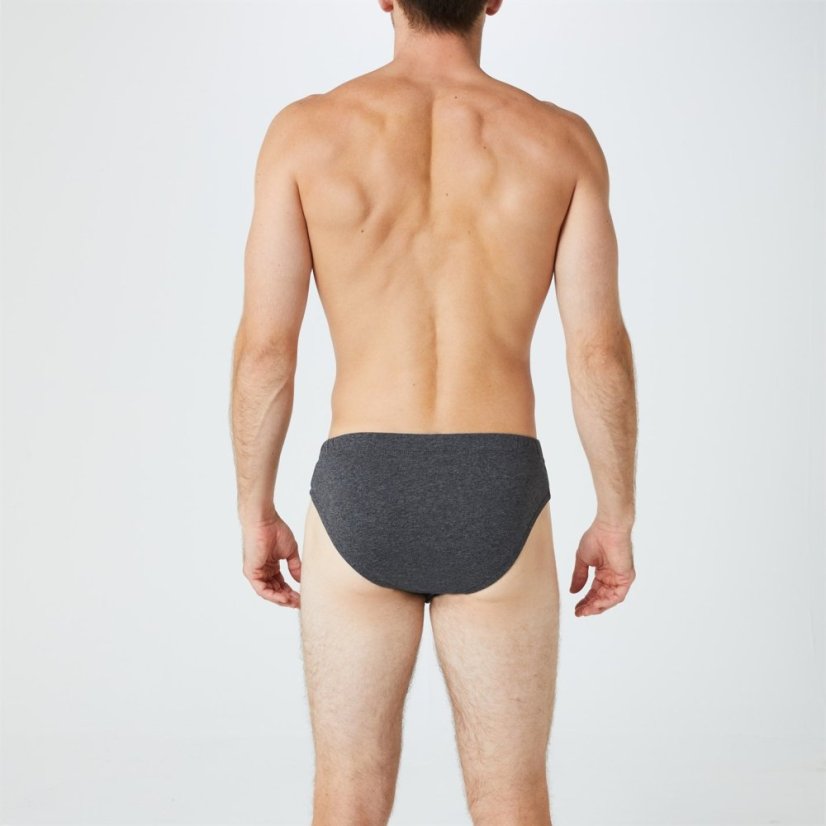 Donnay Essential Mens 5-Pack Briefs Grey Multi