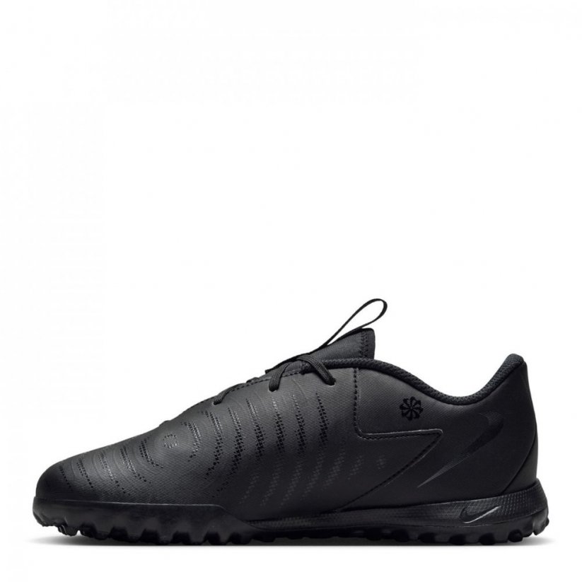 Nike Phantom GX 2 Academy Junior Astro Turf Football Boots Black/Black