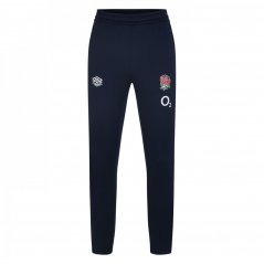 Umbro England Rugby Tapered Tracksuit Bottoms 2023 2024 Adults Navy Blazer