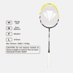 Carlton Aero Blast Badminton Racket Yellow/Black