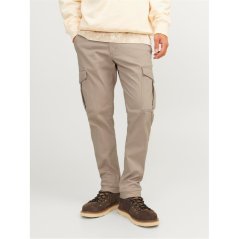 Jack and Jones Tapered Cargo Trousers Oxford Tan