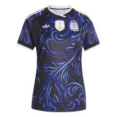 adidas Argentina Away Shirt World Cup ™ 2026 Womens Black/Blue