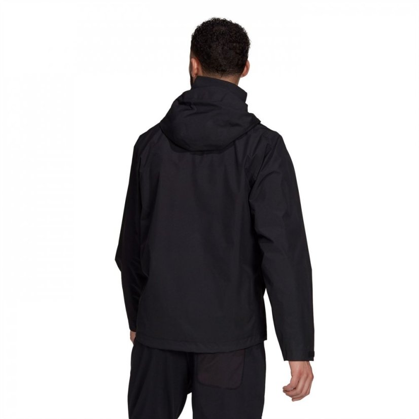 adidas Mens MT Waterproof Jacket Black
