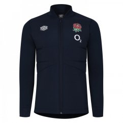 Umbro England Rugby Thermal Jacket 2023 2024 Adults Navy Blazer