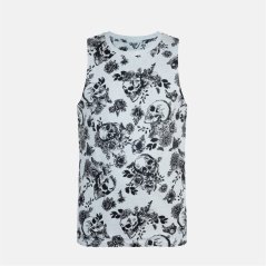 Firetrap AOP Vest Sn53 Ecru