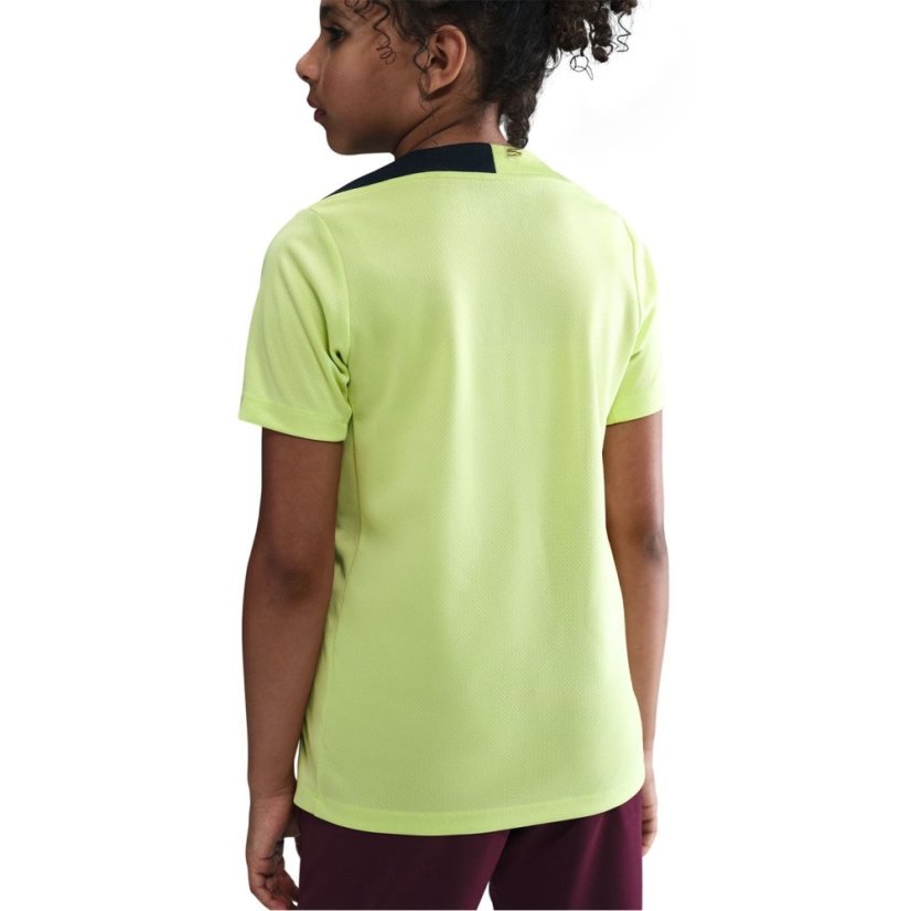 Nike Strike Short-Sleeve Football Top Juniors Limelight