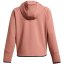 Under Armour Women's Unst Fleece Full Zip Hoodie Pink