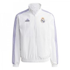 adidas Real Madrid Anthem Jacket White