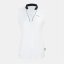 Slazenger Sleeveless dámske polo tričko White