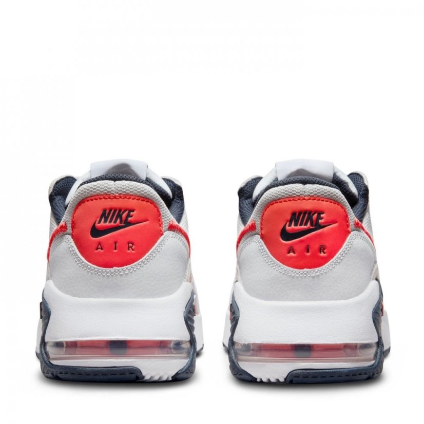 Nike Mens Air Max Excee Trainers Grey/Red