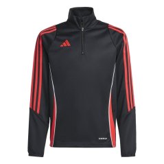 adidas Tiro 24 Training Top Juniors Black/Ruby
