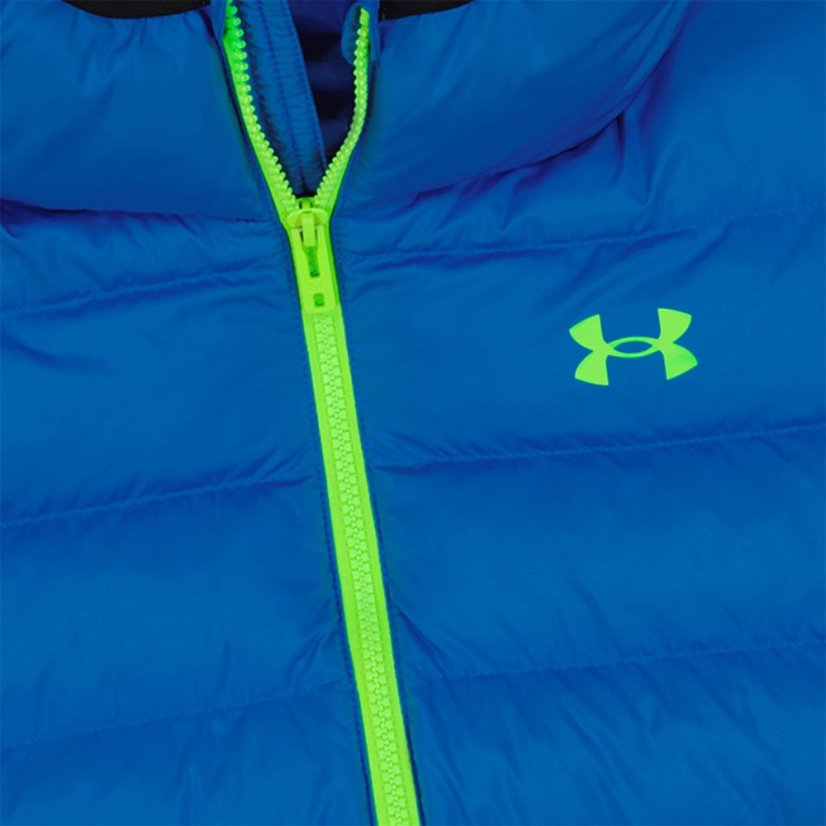 Under Armour Kids' Pronto Hooded Long Sleeve Puffer Jacket Navy/Tech Blue