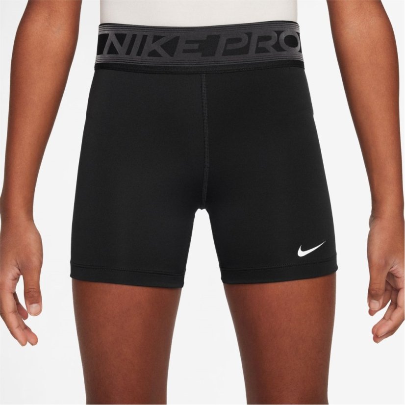 Nike 3In Girls Short Blk/Smk Gry/Wht