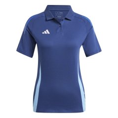 adidas Women's Tiro24 Performance Polo Shirt Navy Blue