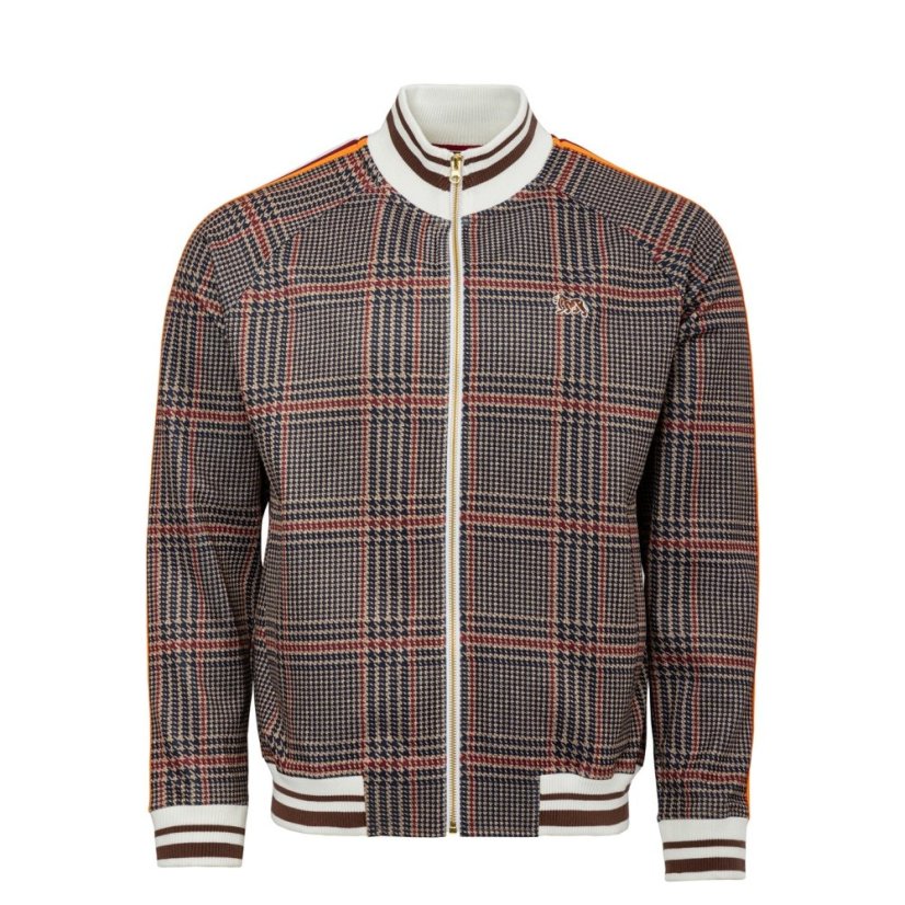 Lonsdale Gent Tracksuit Mens Beige Check