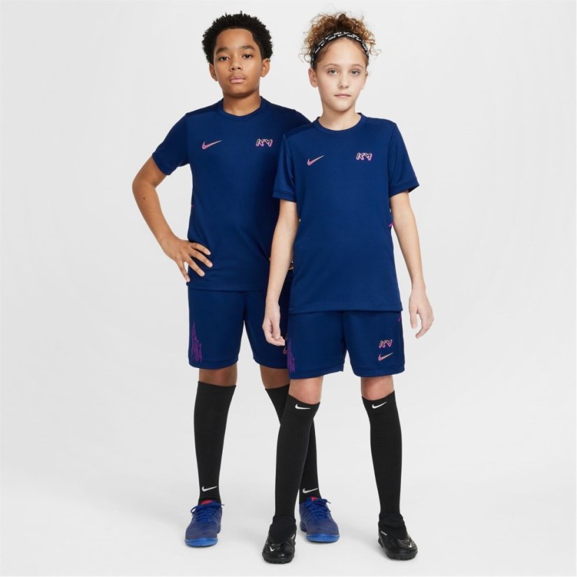 Nike Nike Mbappe Tee Jn52 Blue/Gold