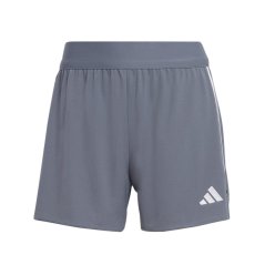 adidas Women's Tiro 23 Performance Gym Shorts Grey