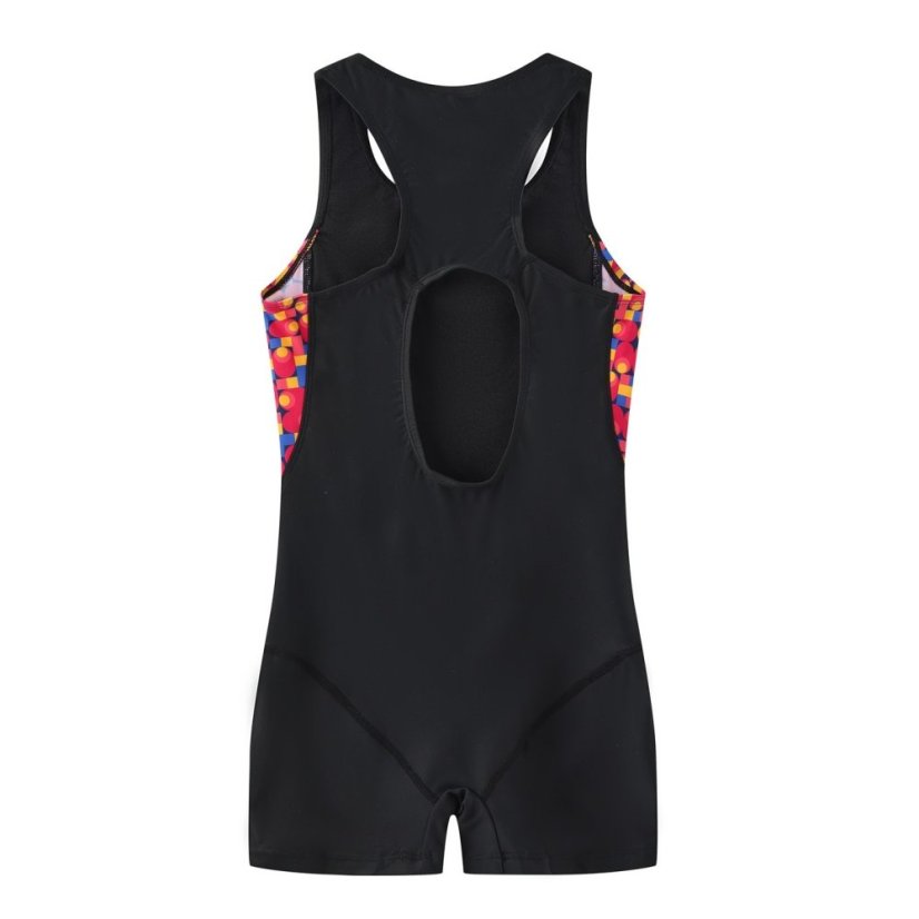 Slazenger PL Boyleg Junior Girls Black/Green