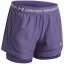 Under Armour Kids Tech™ Play Up Performance Gym Shorts Purple/White