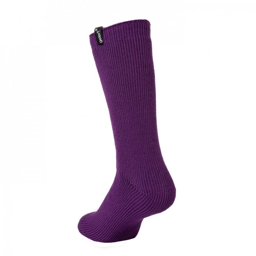 Gelert Heat Wear Socks Ladies Purple