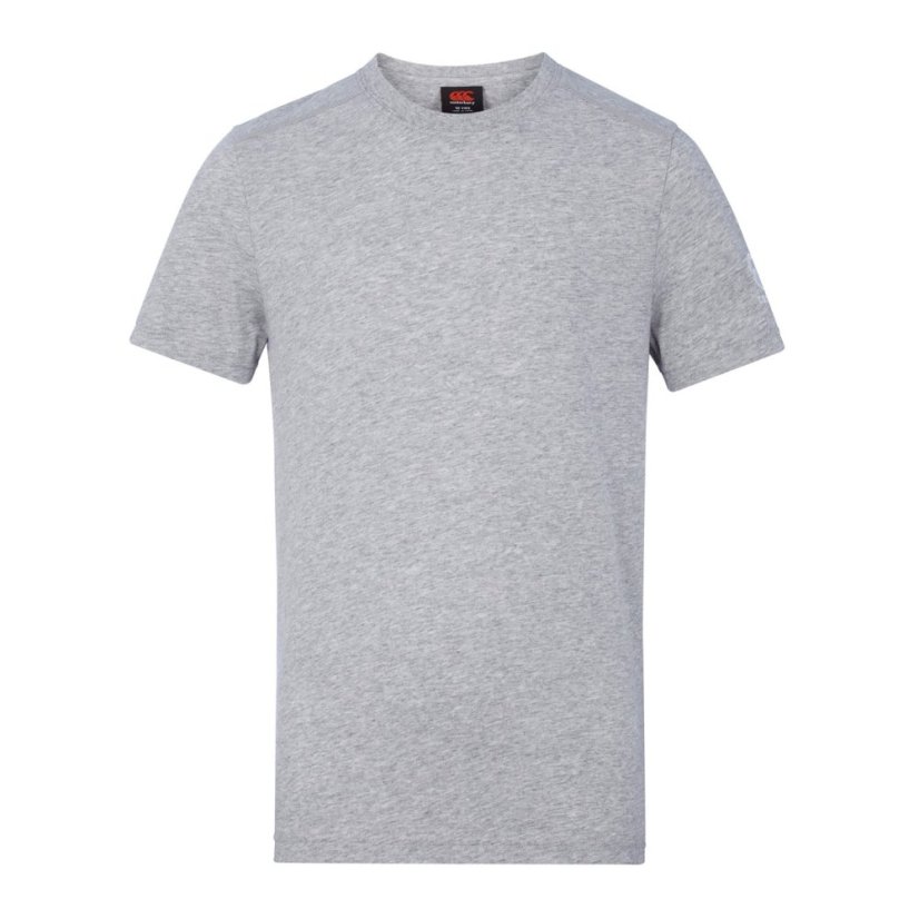 Canterbury Club Plain Short-Sleeve Performance T-Shirt Grey