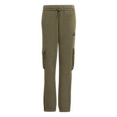 adidas Utility Fleece Cargo Joggers Juniors Khaki