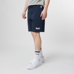 Lonsdale Jersey Lounge Shorts Navy