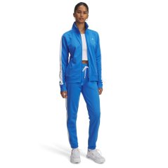 Under Armour Armour Tricot Tracksuit Womens Blue Atlantis
