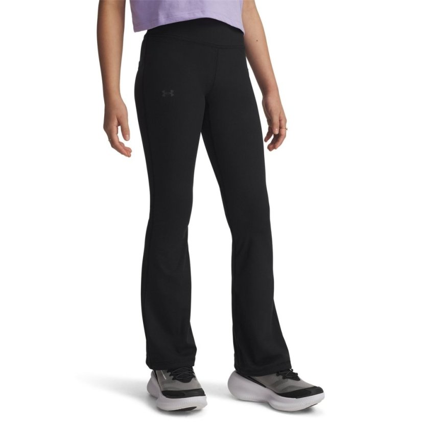 Under Armour Kids Motion Flare Leggings Black/Jet Gray