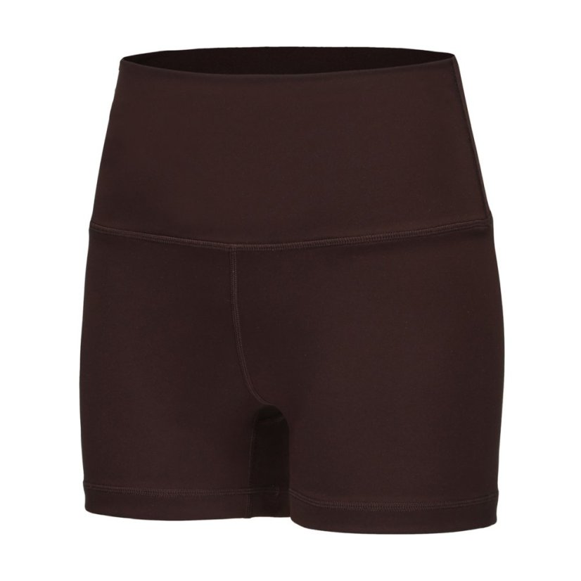 Slazenger Booty Shorts Womens Chocolate/Black