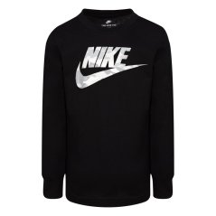 Nike Kids' Camo Futura Short Sleeve T-Shirt Black