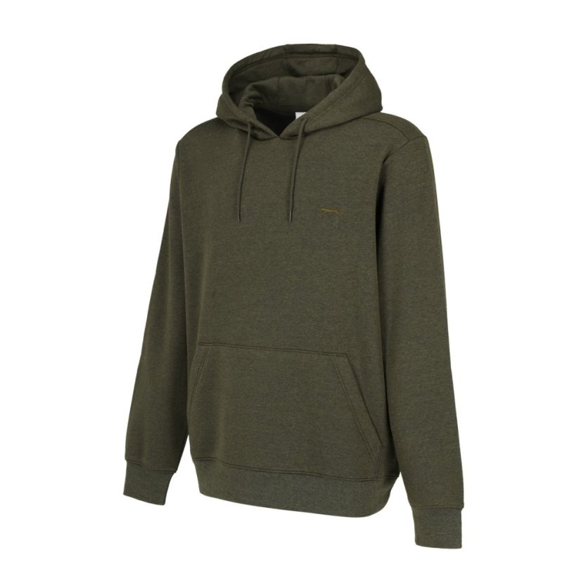 Slazenger Fleece pánska mikina Khaki Marl