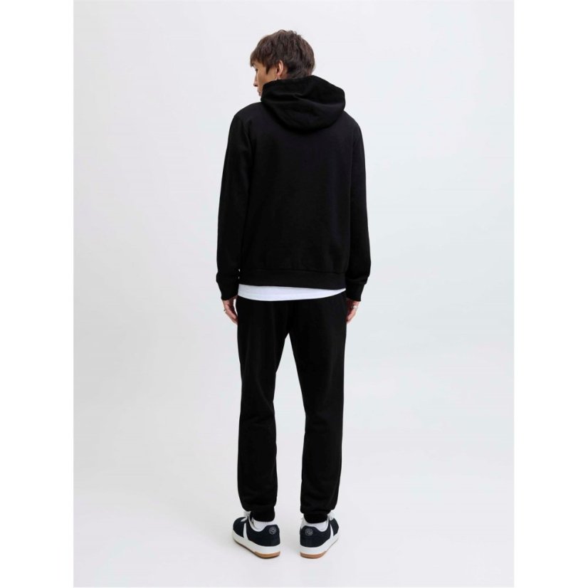 Jack and Jones Mason Zip Hoodie Tracksuit Co-ord Set Mens Black